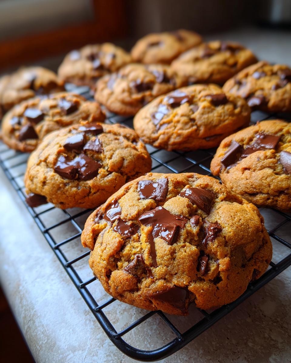 Brown Butter Pumpkin Chocolate Chip Cookies - detail 2