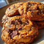 Brown Butter Pumpkin Chocolate Chip Cookies