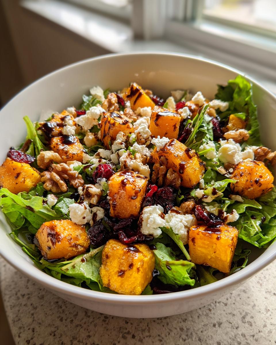 Butternut Squash Feta Salad - detail 2