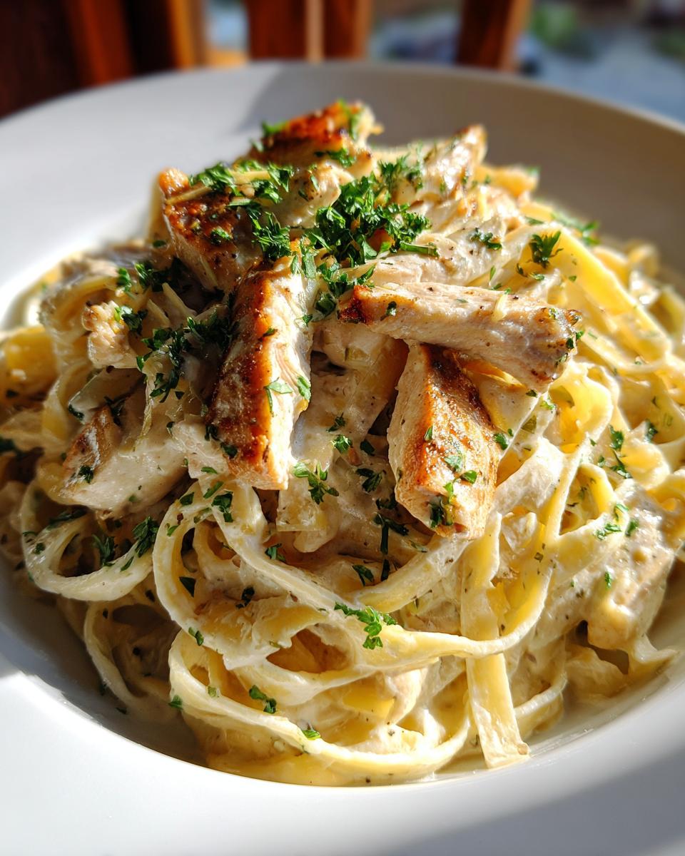 Chicken Fettuccine Alfredo - detail 2