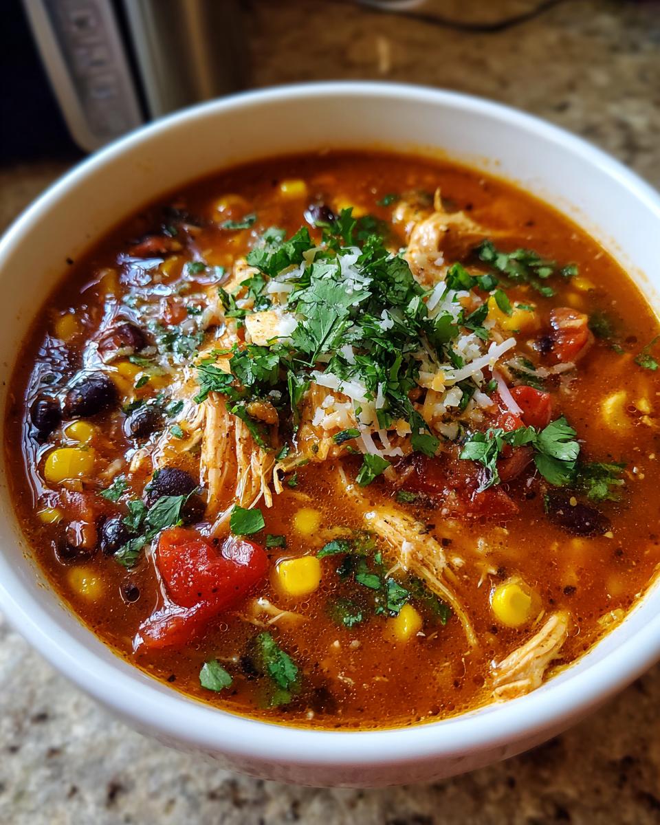 Chicken Taco Soup - detail 2