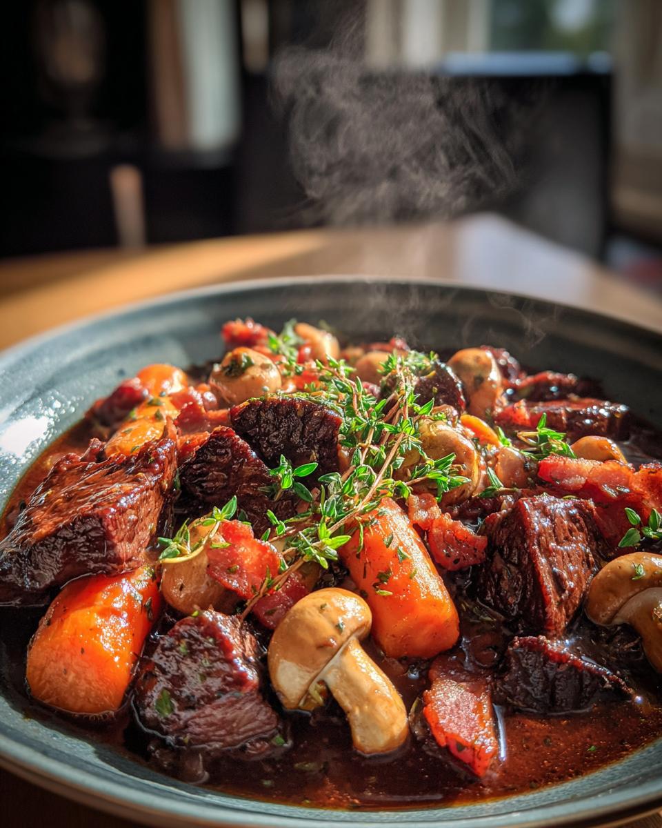Classic Beef Bourguignon - detail 2