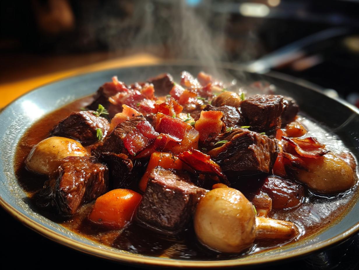 Classic Beef Bourguignon Recipe