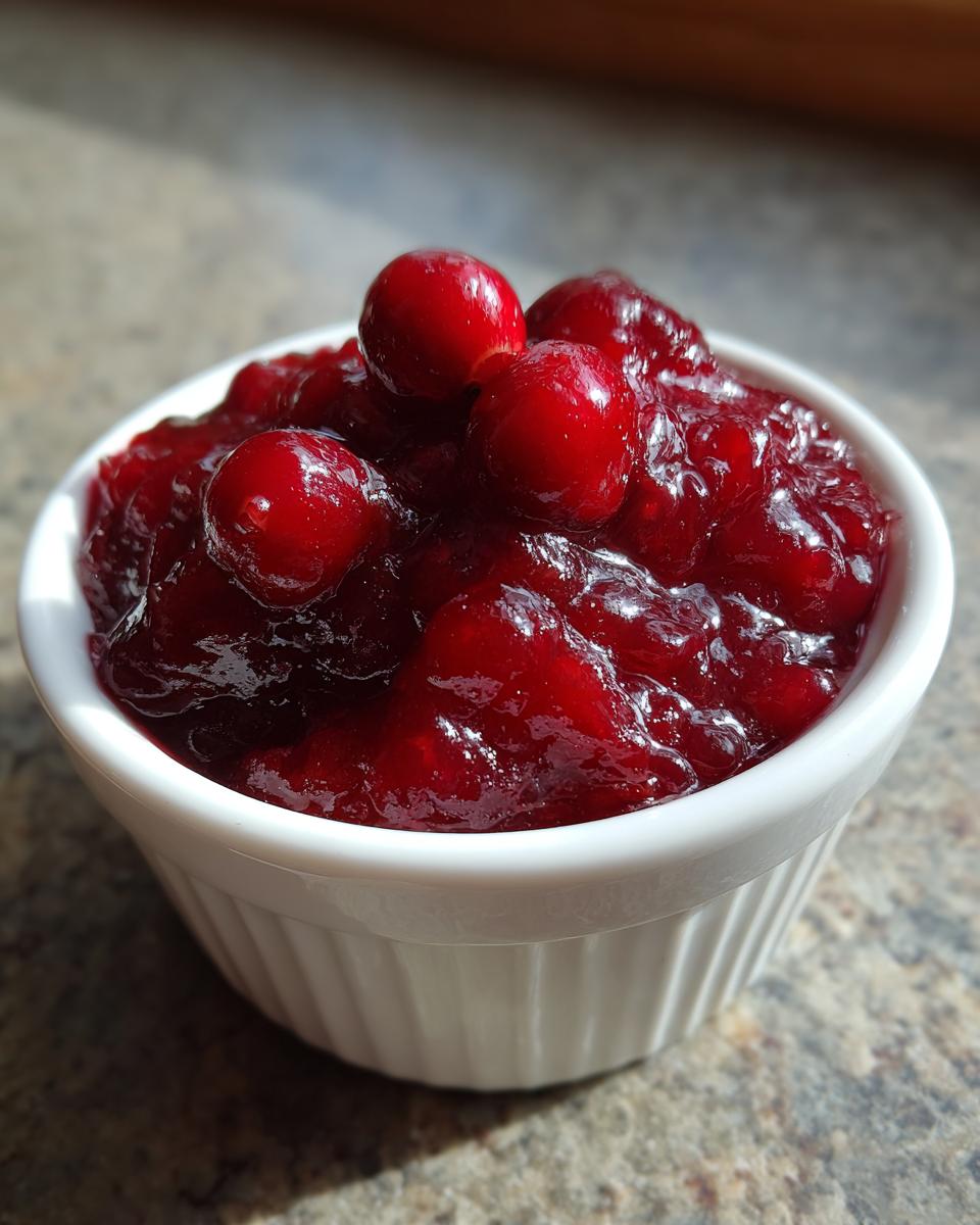 Classic Homemade Cranberry Sauce (EASY) - detail 2