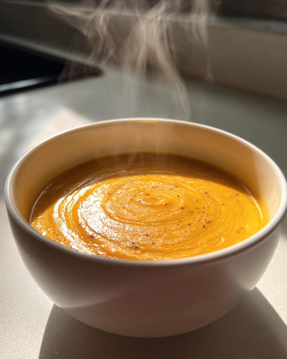 Classic Roasted Butternut Squash Soup - detail 2