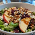 Crunchy Fall Apple Salad with Maple Vinaigrette
