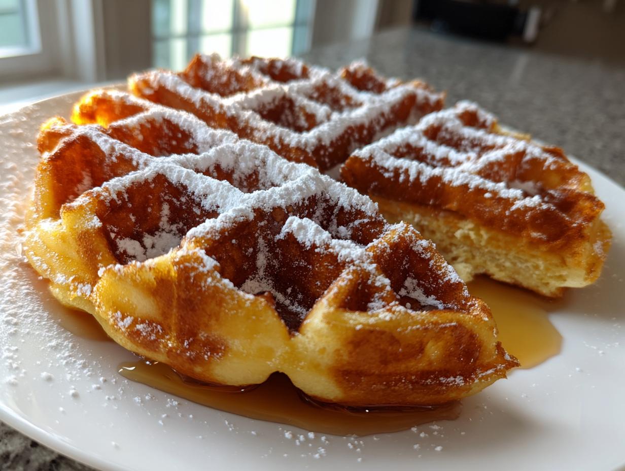 Easy Homemade Belgian Waffles