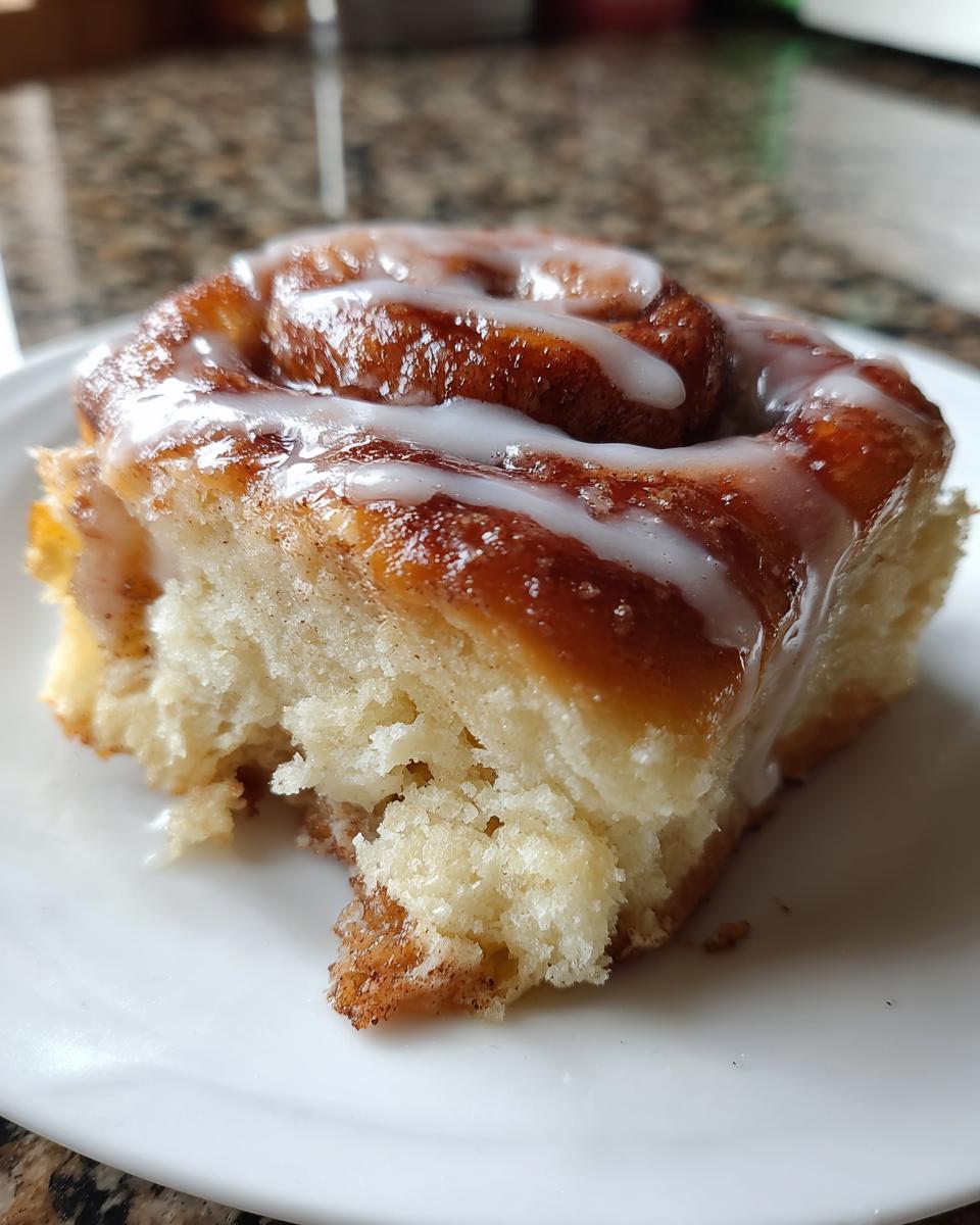 Easy Homemade Cinnamon Rolls - detail 2