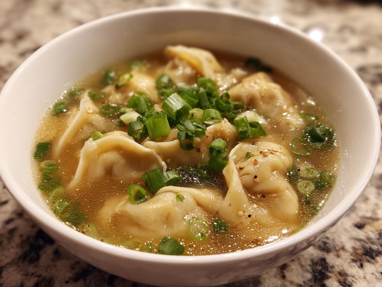 Easy Potsticker Soup