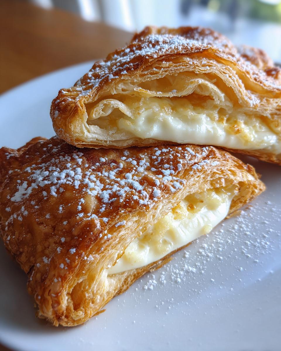 Easy Puff Pastry Cheese Danish - detail 2