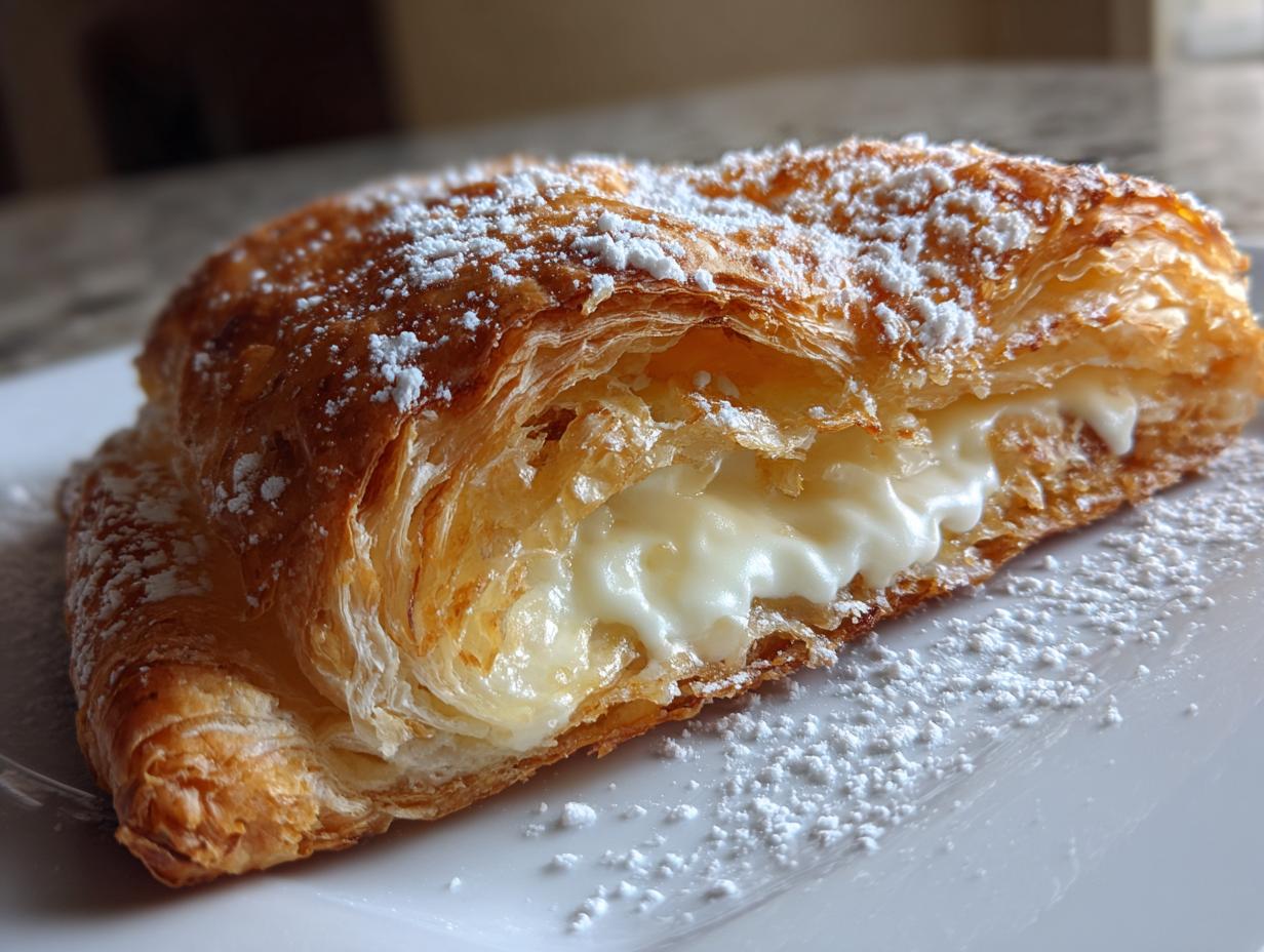 Easy Puff Pastry Cheese Danish