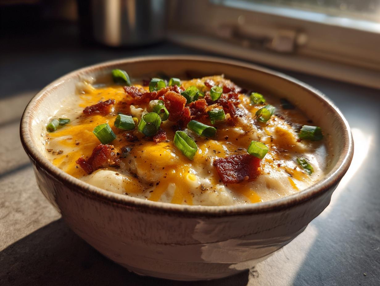 Homemade Loaded Potato Soup