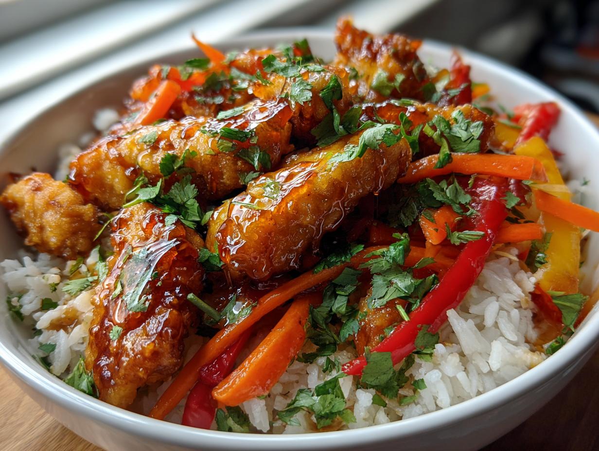 Hot Honey Chicken Bowl