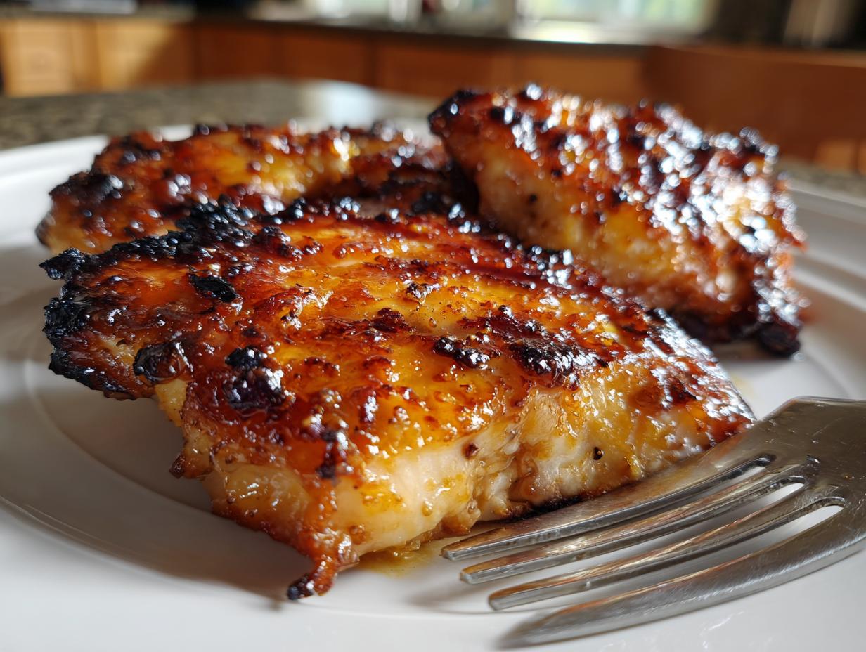 Huli Huli Chicken with Pineapple Glaze