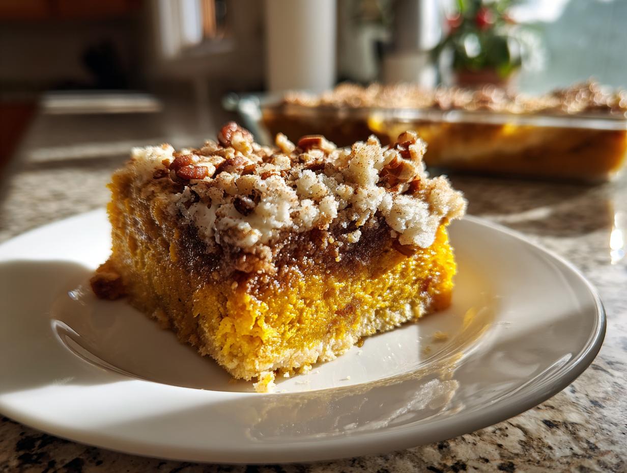 Pumpkin Dump Cake