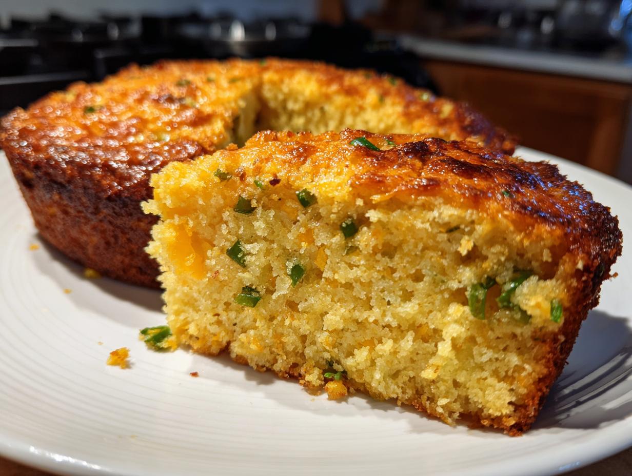 Jalapeno Cheddar Cornbread