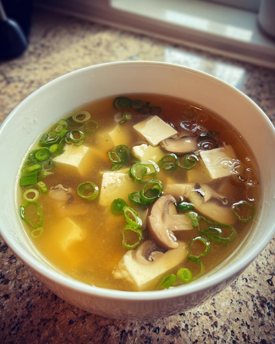 Japanese Clear Soup - detail 2