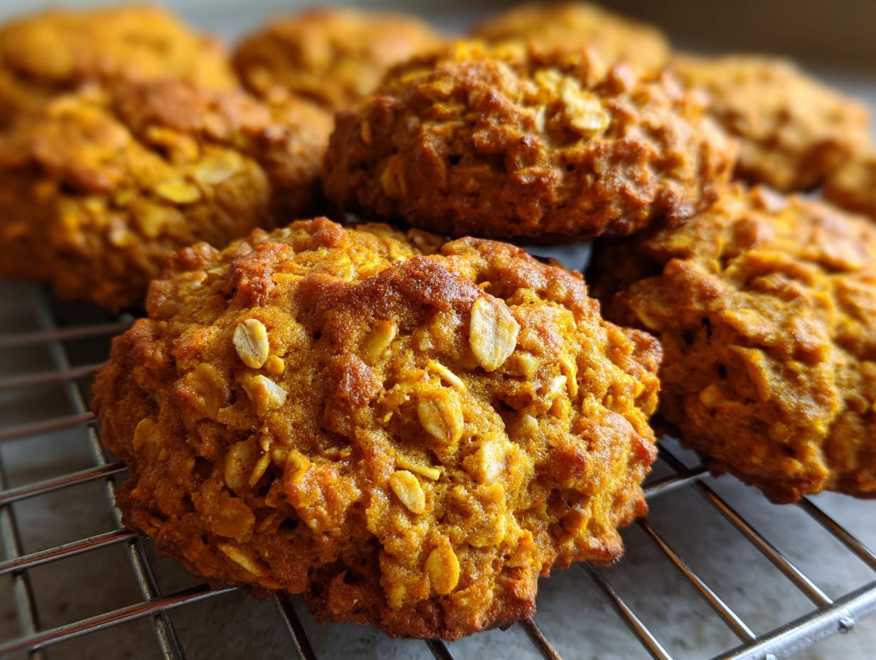 Pumpkin Oatmeal Cookies Recipe
