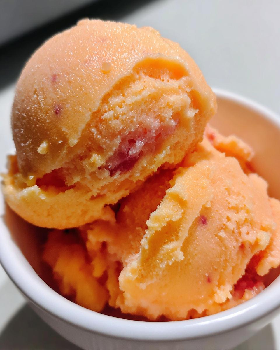 Refreshing Mango Strawberry Sorbet Recipe - detail 2