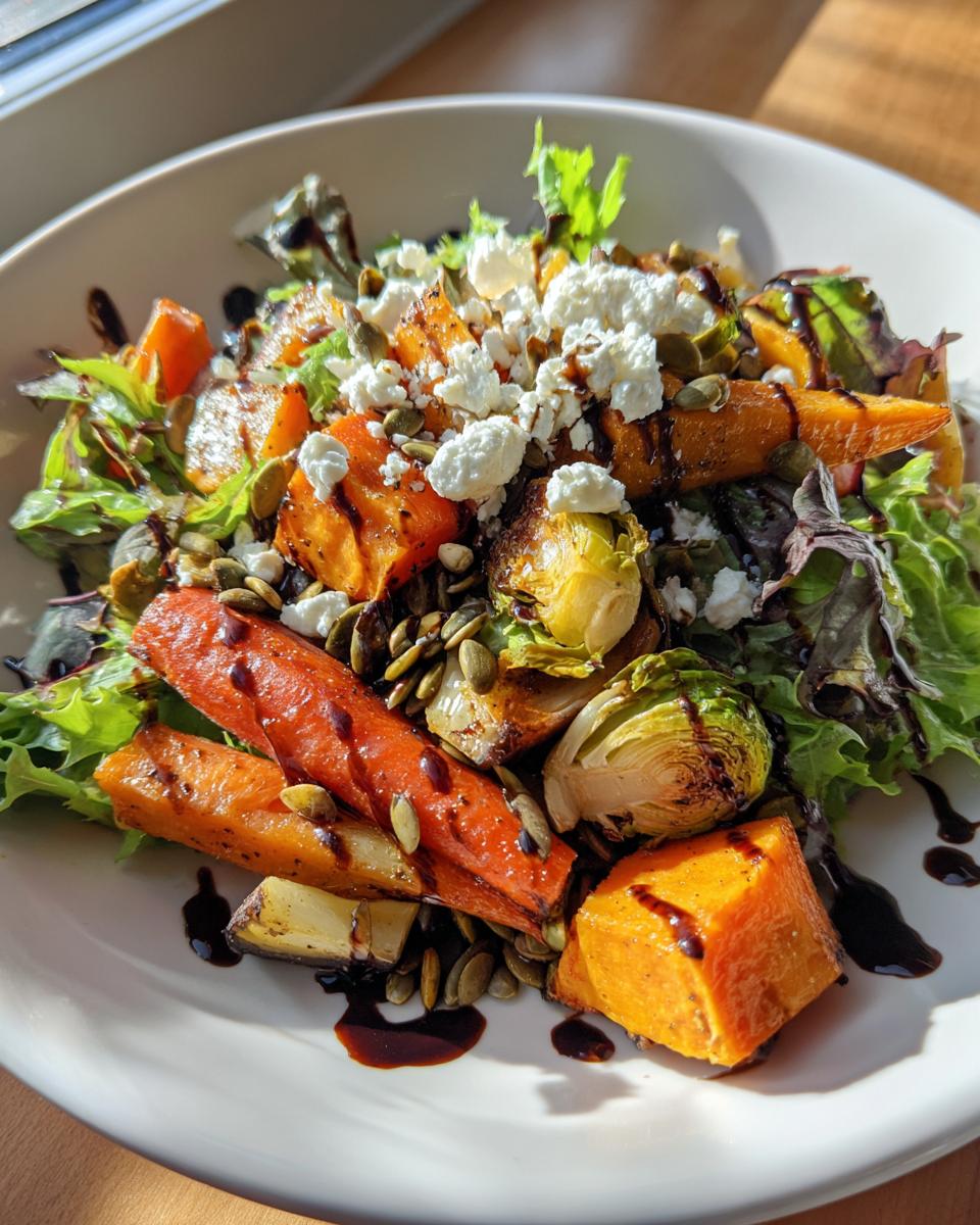 Roasted Vegetable Winter Salad - detail 2