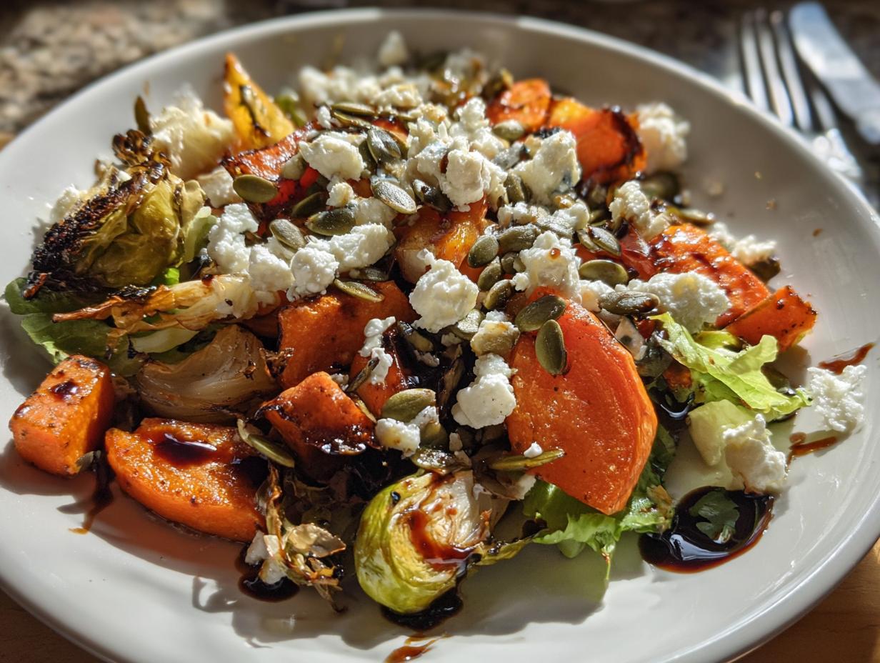 Roasted Winter Vegetable Salad