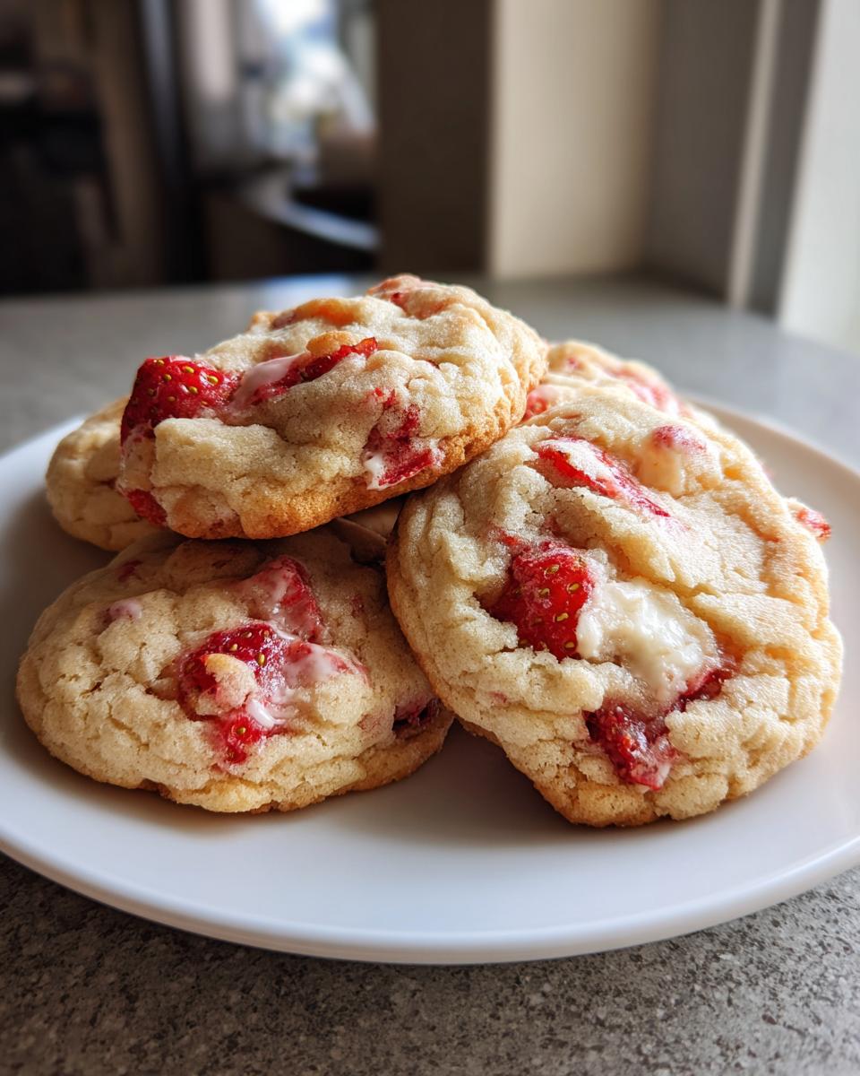 Strawberry Cheesecake Cookies Recipe - detail 2