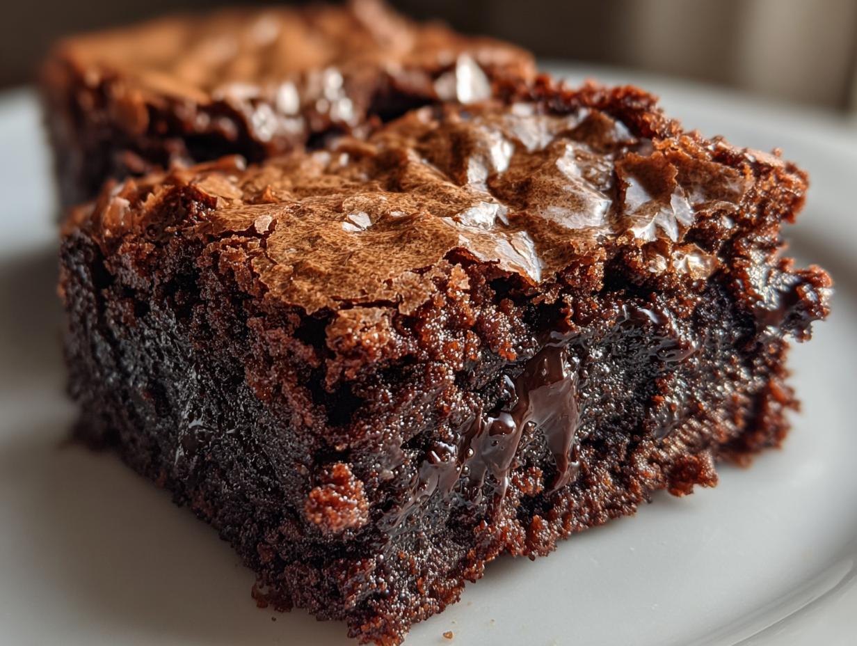 Fudgy Chewy Brownies