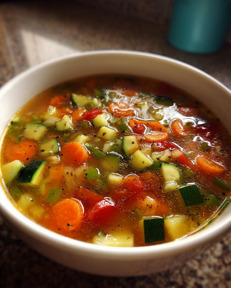 Vegetable Soup - detail 2