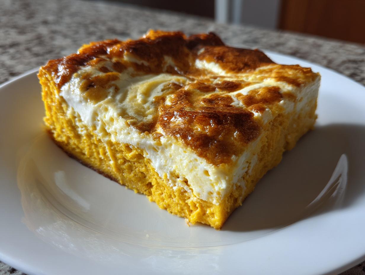Pumpkin Cottage Cheese Bake with Honey