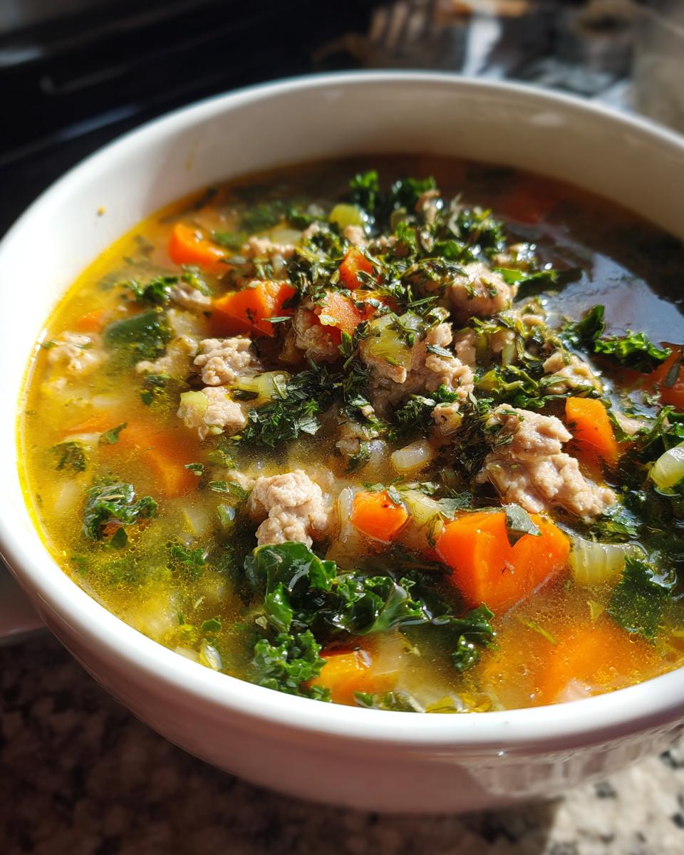Weight Loss Turkey Vegetable Soup - detail 2