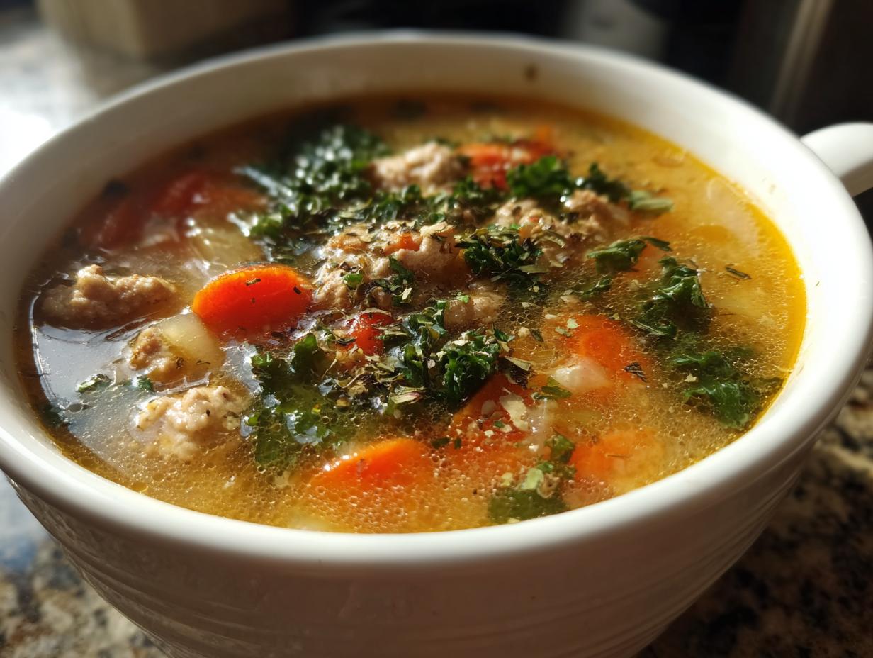 Turkey Vegetable Soup for Weight Loss