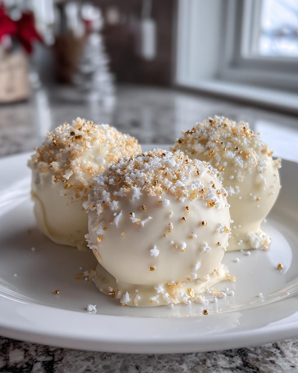 Winter Wonderland Cake Pops - detail 2