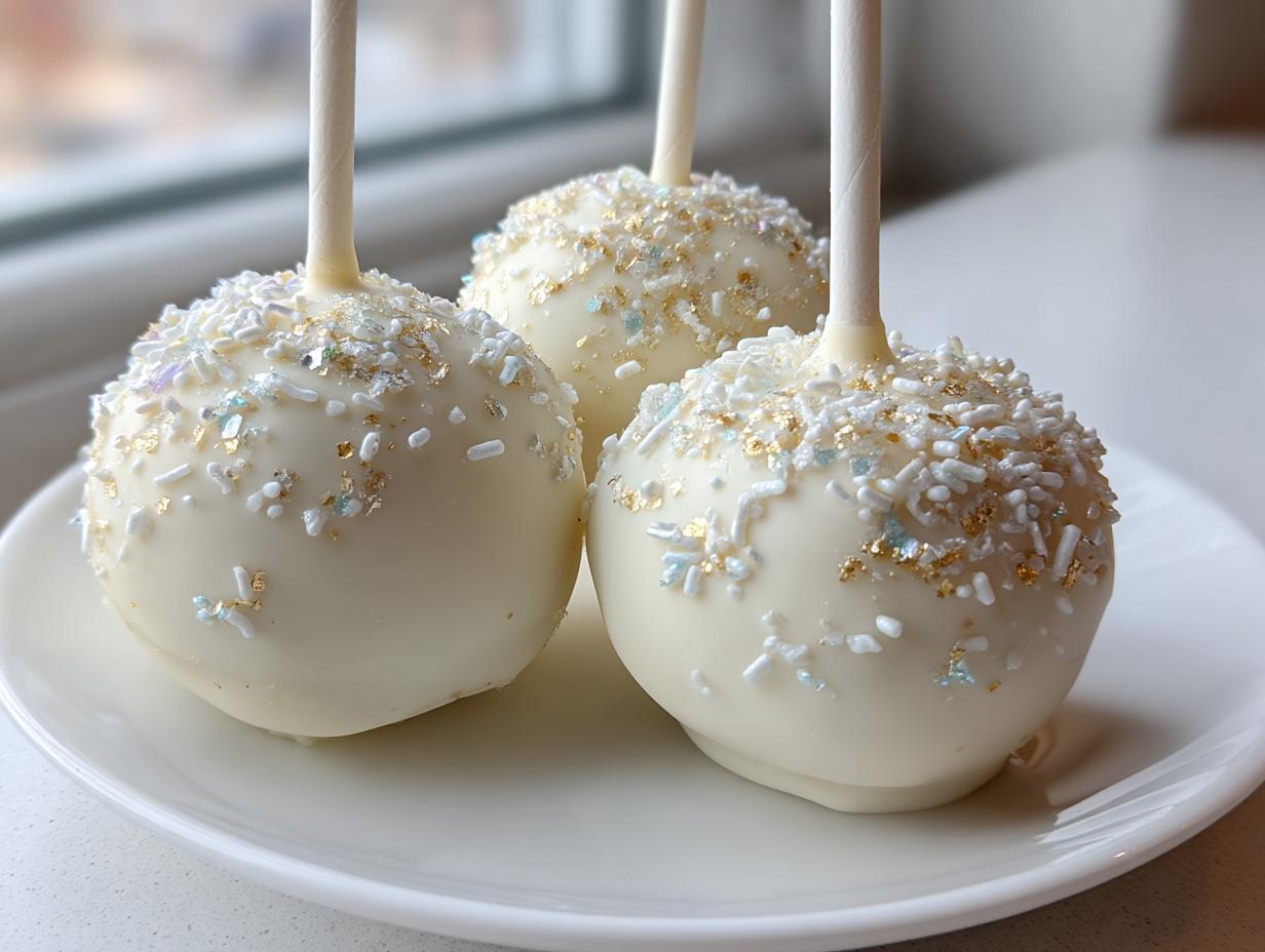 Winter Wonderland Cake Pops