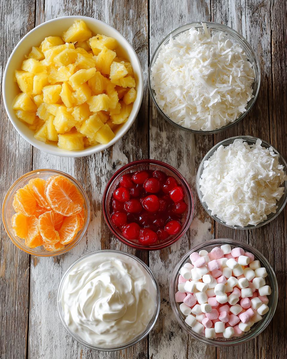 Ambrosia Salad - detail 1