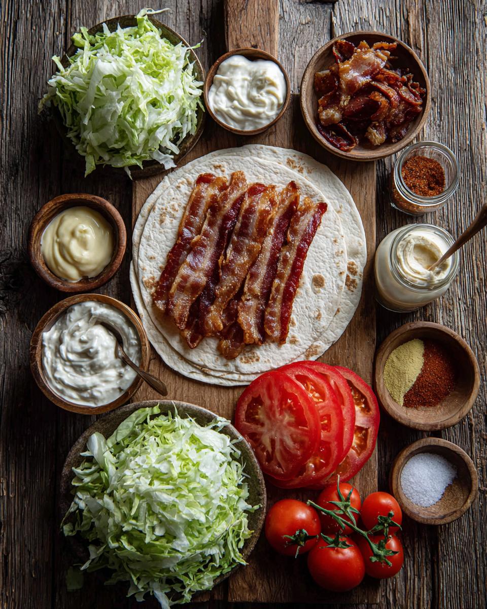 Best Blt Wraps With Secret Sauce Recipe - detail 1