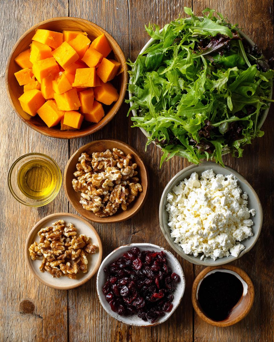 Butternut Squash Feta Salad - detail 1