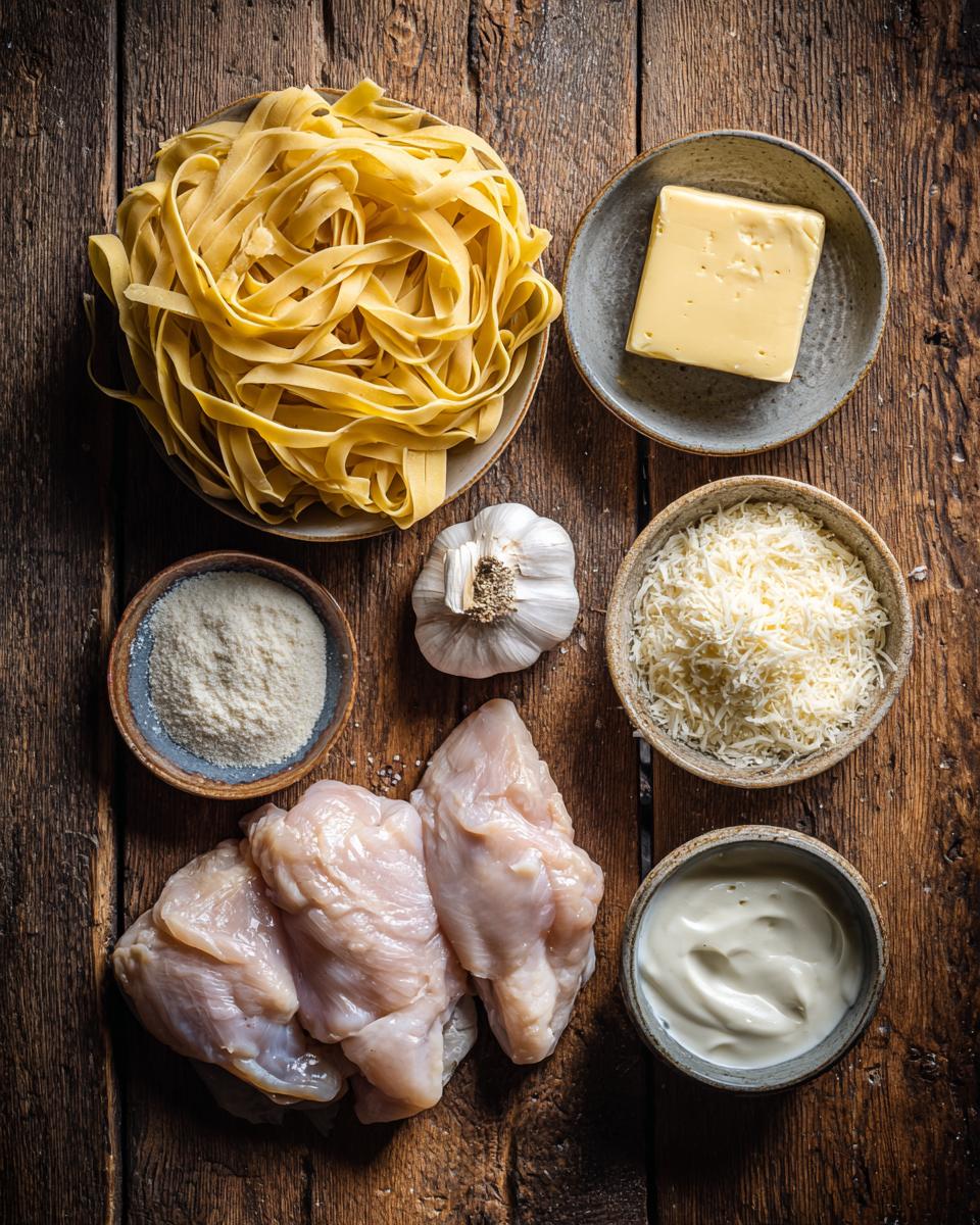 Chicken Fettuccine Alfredo - detail 1