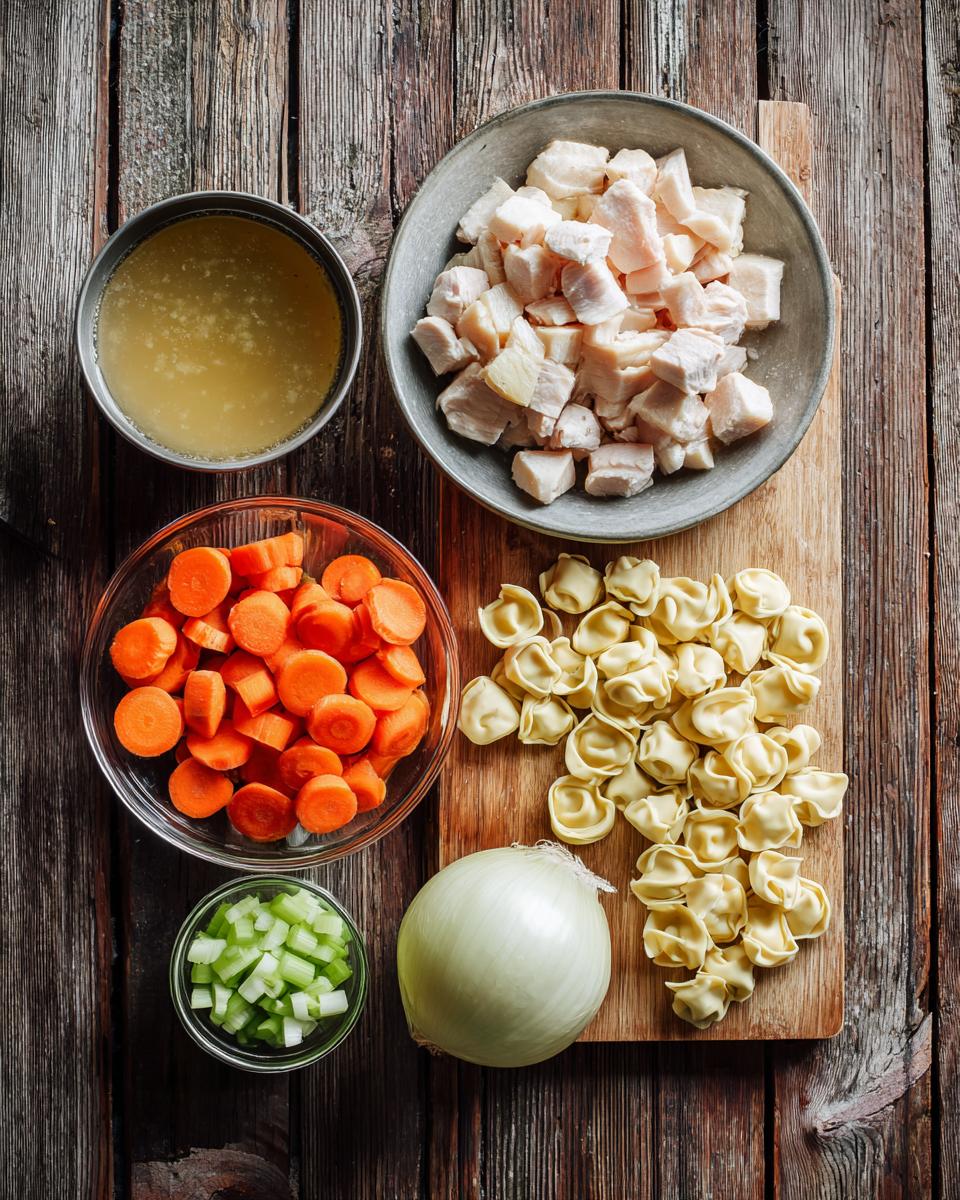 Chicken Tortellini Soup - detail 1