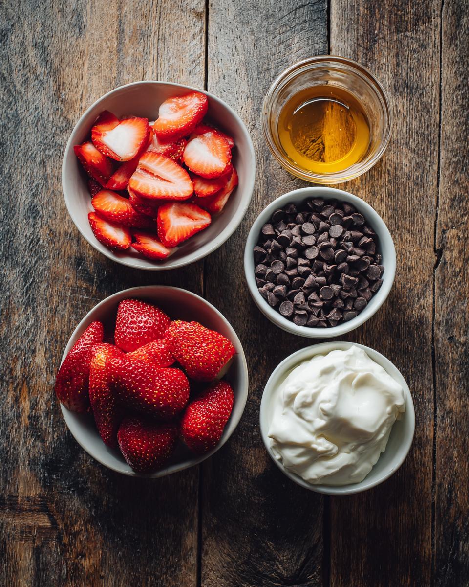 Chocolate Strawberry Yogurt Clusters Recipe - detail 1