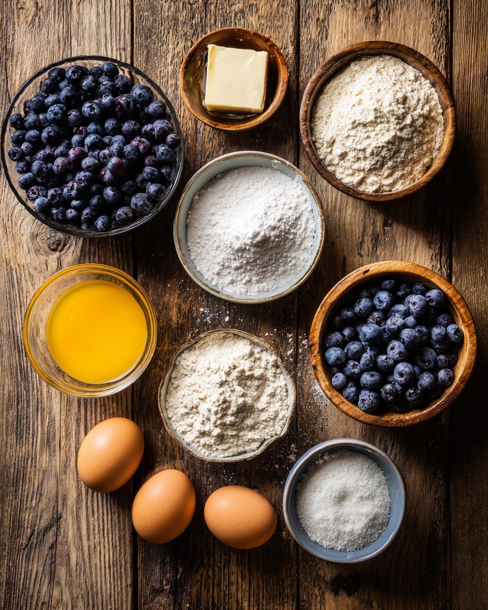 Easy Blueberry Muffins - detail 1