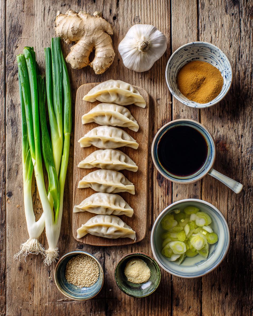Easy Potsticker Soup - detail 1