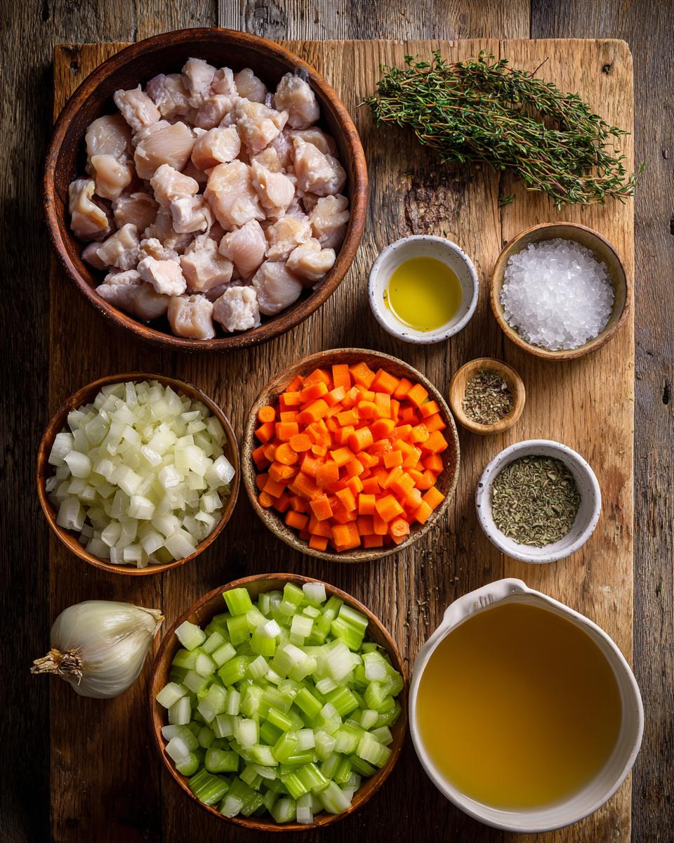 High Protein Soup with Chicken and Veggies - detail 1