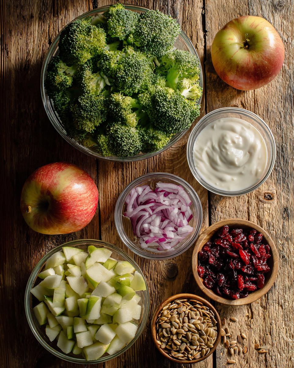 Honeycrisp Apple Broccoli Salad - detail 1