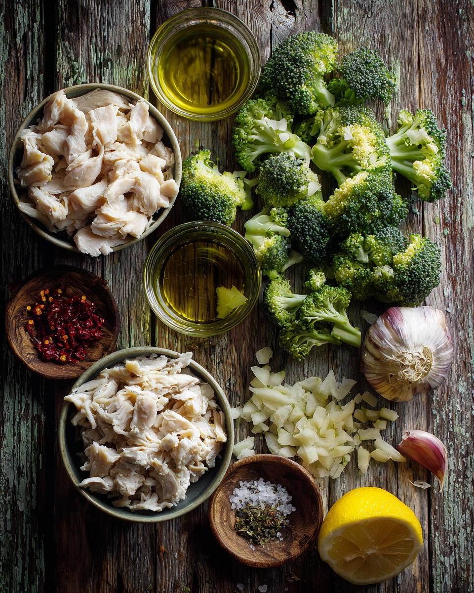 Leftover Turkey Meets Broccoli recipe - detail 1