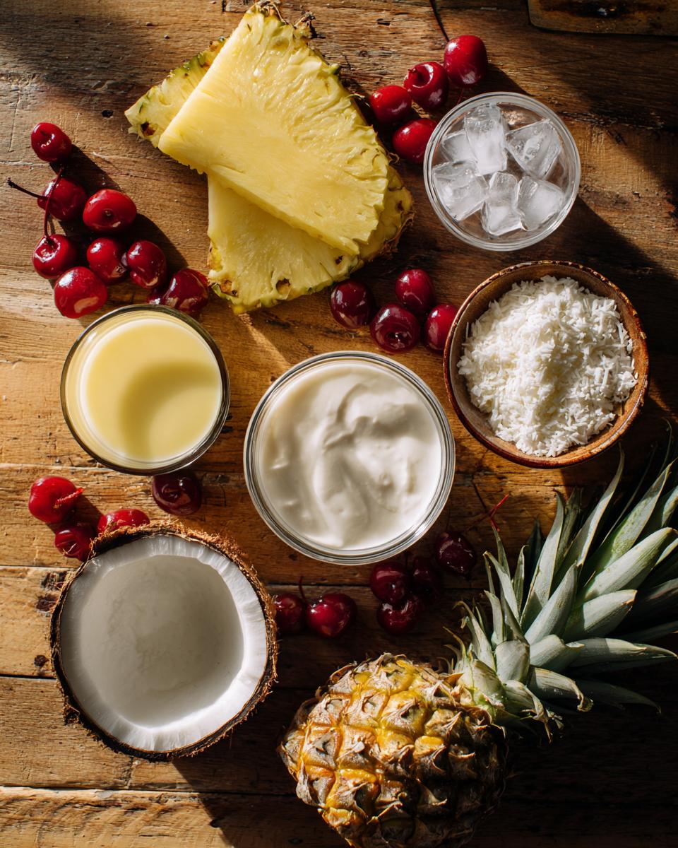 Non Alcoholic Piña Colada Punch - detail 1