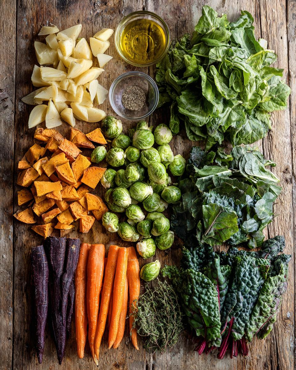 Roasted Vegetable Winter Salad - detail 1