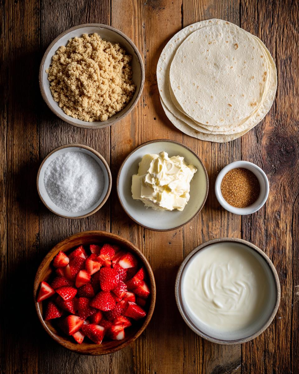 Strawberry Crunch Cheesecake Tacos - detail 1