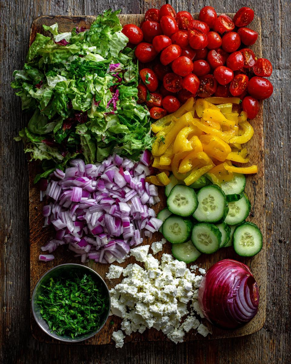 Sunshine Salad - detail 1