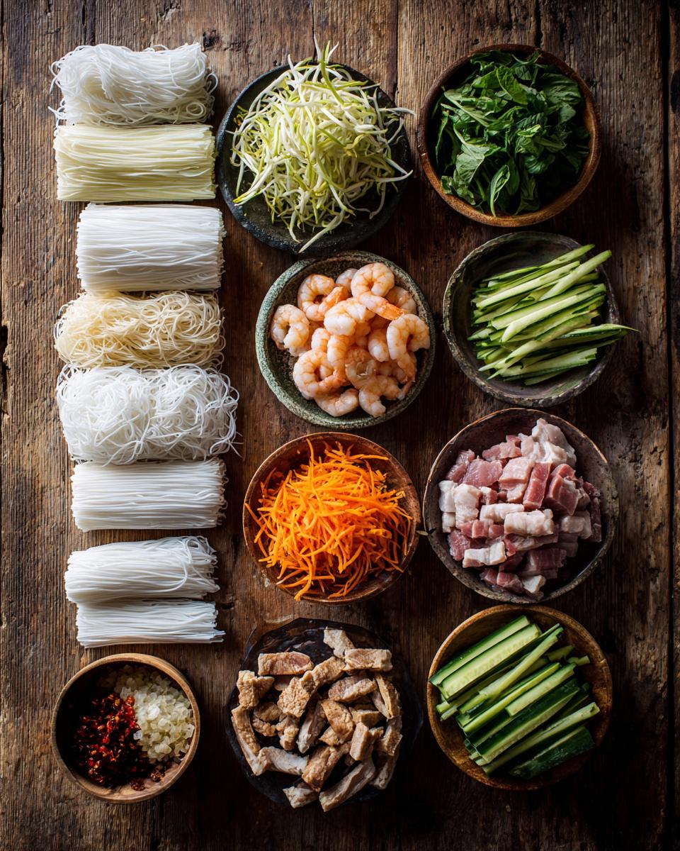 Vietnamese Fresh Spring Rolls - detail 1