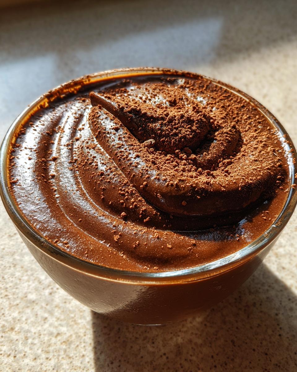 Chocolate Pudding from Scratch - detail 2